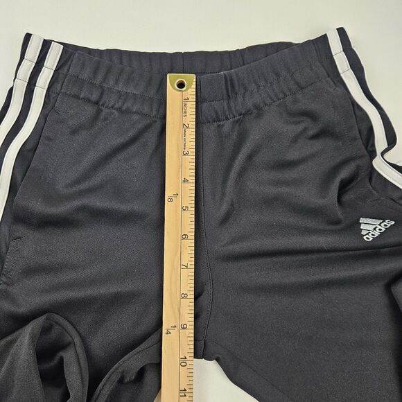 Adidas Climalite Warm-Up‎ Womens XS Knit Regular 3-Stripes Track Pants Zip Cuffs - Picture 8 of 11